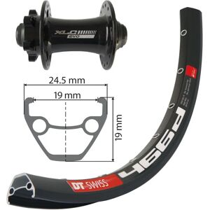 XLC 27.5" Front Wheel DT Swiss 466D Disc - Black - 15x100 XLC 27.5" Front Wheel DT Swiss 466D Disc - Black - 15x100