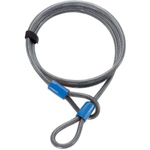 XLC Bike Lock Cable - 10m Vinyl Coated - Includes Velcro XLC Bike Lock Cable - 10m Vinyl Coated - Includes Velcro