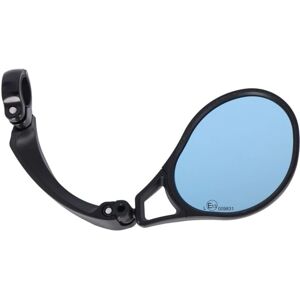 XLC Mr-K28 Adjustable Bike Mirror - Black and Blue - 21/26 mm XLC Mr-K28 Adjustable Bike Mirror - Black and Blue - 21/26 mm
