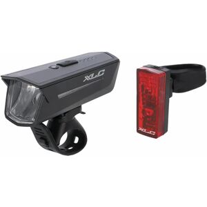 XLC CL-S25+ Proxima Pro Plus Bike LED Light Set - Black, Red XLC CL-S25+ Proxima Pro Plus Bike LED Light Set - Black, Red