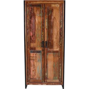 SIT Bali Kleiderschrank - Massivholz, Antikoptik, 2 Türen SIT Bali Kleiderschrank - Massivholz, Antikoptik, 2 Türen