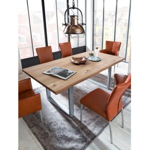 SIT Esstisch 180 cm beige Wildeiche Baumkante Vintage - Dining Table SIT Esstisch 180 cm beige Wildeiche Baumkante Vintage - Dining Table