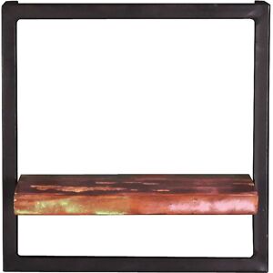 SIT Riverboat Mehrfarbig Wandregal - 35x35x25cm - Metall & Holz SIT Riverboat Mehrfarbig Wandregal - 35x35x25cm - Metall & Holz