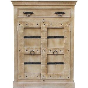 SIT Daipur Hochschrank - Antikgrau - 90x45x120cm SIT Daipur Hochschrank - Antikgrau - 90x45x120cm