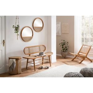 SIT runder Rattanspiegel - Wandspiegel SIT runder Rattanspiegel - Wandspiegel