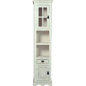 SIT Toledo Kleiderschrank - Mango MDF Antikweiß - 44x35x188cm SIT Toledo Kleiderschrank - Mango MDF Antikweiß - 44x35x188cm