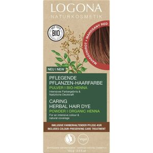 Logona Mahogany Herbal Hair Dye - Hair Colour for Medium Brown Logona Mahogany Herbal Hair Dye - Hair Colour for Medium Brown