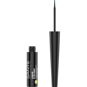 Sante Naturkosmetik Marine Liquid Eyeliner - Eyeliner with Vegan Brush Sante Naturkosmetik Marine Liquid Eyeliner - Eyeliner with Vegan Brush