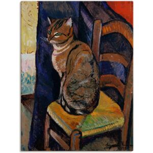 ARTLAND Wandbild Skizze sitzende Katze - Leinwand, Poster, Vinyl, Deutschland ARTLAND Wandbild Skizze sitzende Katze - Leinwand, Poster, Vinyl, Deutschland