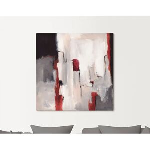 ARTLAND - Rot an Grau II - Grau - 30x30 - Wandbild ARTLAND - Rot an Grau II - Grau - 30x30 - Wandbild