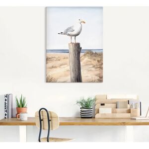 ARTLAND - Möwe - 30x40 cm - Weiß - Wandbild ARTLAND - Möwe - 30x40 cm - Weiß - Wandbild