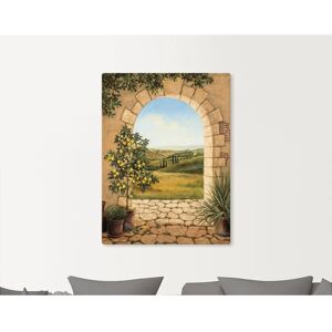 ARTland - Zitronenbaum vorm Torbogen - 30x40 cm - Wandbild ARTland - Zitronenbaum vorm Torbogen - 30x40 cm - Wandbild