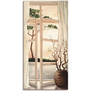 ARTLAND Toskana Sonnenuntergang Wandbild - Beige ARTLAND Toskana Sonnenuntergang Wandbild - Beige