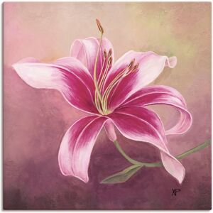 ARTLAND - Frühe Lilie - 40x40 cm - Lila - Canvas print ARTLAND - Frühe Lilie - 40x40 cm - Lila - Canvas print
