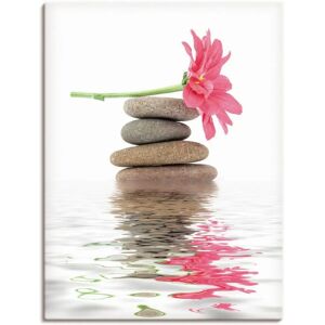 ARTLAND Zen Spa Steine mit Blumen I - Wandbild ARTLAND Zen Spa Steine mit Blumen I - Wandbild