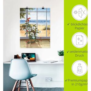 ARTland - Meerblick - beige - 30x40 cm - Wandbild ARTland - Meerblick - beige - 30x40 cm - Wandbild