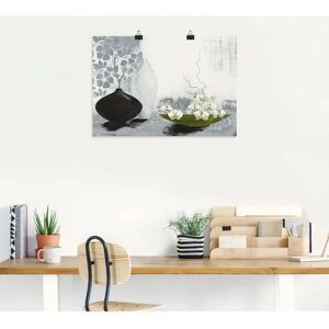 ARTLAND - Modernes bauchiges Gefäß mit Orchideen - 70x50 cm ARTLAND - Modernes bauchiges Gefäß mit Orchideen - 70x50 cm