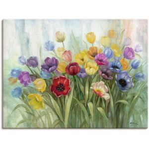 ARTLAND Tulpenwiese I Bunt Wandbild - Innen & Außen ARTLAND Tulpenwiese I Bunt Wandbild - Innen & Außen