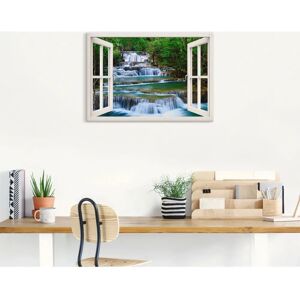 ARTLAND Fensterblick Wasserfall - Wandbild ARTLAND Fensterblick Wasserfall - Wandbild