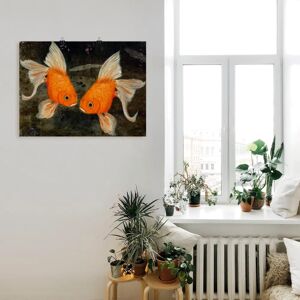 ARTLAND - Turtelfische - 60x45 cm - orange - Canvas print ARTLAND - Turtelfische - 60x45 cm - orange - Canvas print
