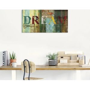 ARTLAND Traum Wandbild - Bunt Canvas & Poster - 100x50cm ARTLAND Traum Wandbild - Bunt Canvas & Poster - 100x50cm