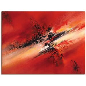 ARTLAND Zerstreutheit II - Rotes Leinwandbild ARTLAND Zerstreutheit II - Rotes Leinwandbild