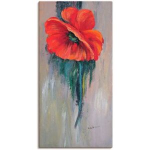 ARTLAND Roter Mohn III Leinwandbild - Wandkunst ARTLAND Roter Mohn III Leinwandbild - Wandkunst