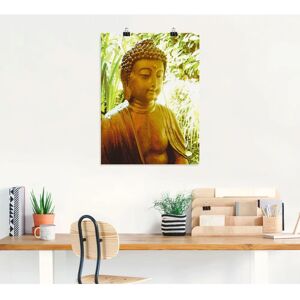 ARTLAND - Die Seele von Buddha - Gold - 30x40 cm - Wall Art ARTLAND - Die Seele von Buddha - Gold - 30x40 cm - Wall Art