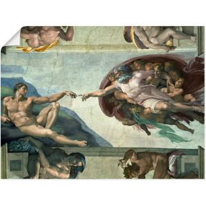 ARTLAND - Die Erschaffung des Adam - 60x45 cm - Canvas print ARTLAND - Die Erschaffung des Adam - 60x45 cm - Canvas print