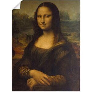 ARTLAND - Mona Lisa. Um 1503 - 45x60 cm - Braun - Wandkunst ARTLAND - Mona Lisa. Um 1503 - 45x60 cm - Braun - Wandkunst