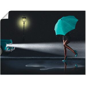 ARTLAND - Verregneter Tag 2 - blau - 40x30 cm - Wall Art ARTLAND - Verregneter Tag 2 - blau - 40x30 cm - Wall Art