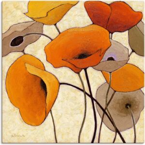 ARTLAND Kürbismohn III Leinwand Wandbild - Wandkunst ARTLAND Kürbismohn III Leinwand Wandbild - Wandkunst