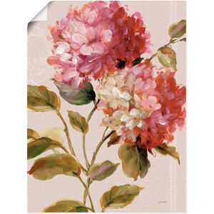 ARTland - Harmonische Hortensien - pink - 30x40 cm - Wandkunst ARTland - Harmonische Hortensien - pink - 30x40 cm - Wandkunst