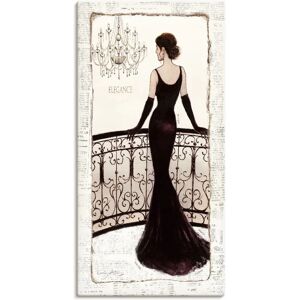 ARTLAND Schwarzes Frauen Leinwandbild - Wanddekoration ARTLAND Schwarzes Frauen Leinwandbild - Wanddekoration