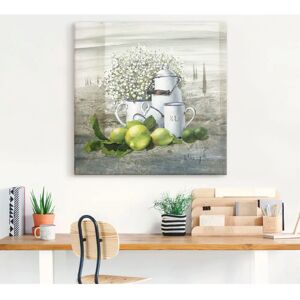 ARTLAND - Stillleben mit Milchkanne - Grün - 30x30 cm - Wandbild ARTLAND - Stillleben mit Milchkanne - Grün - 30x30 cm - Wandbild