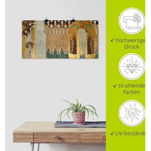 ARTLAND - Beethovenfries - 60x30 cm - Braun - Wandbild ARTLAND - Beethovenfries - 60x30 cm - Braun - Wandbild