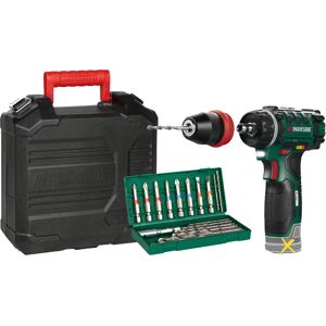 Parkside - 12V Cordless 2in1 Drill & Driver Set - Bare Unit - 2in1 - Drill & Driver Set Parkside - 12V Cordless 2in1 Drill & Driver Set - Bare Unit - 2in1 - Drill & Driver Set