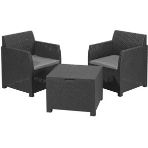 LIVARNO home Ensemble de Mobilier de Balcon - Résistant aux Intempéries, 3 Pièces - Publicité LIVARNO home Ensemble de Mobilier de Balcon - Résistant aux Intempéries, 3 Pièces - Publicité