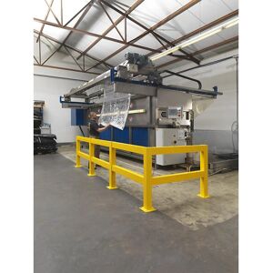 Kaiserkraft Poste de sécurité XL-Line, intérieur, 1000 mm, extrémité Kaiserkraft Poste de sécurité XL-Line, intérieur, 1000 mm, extrémité