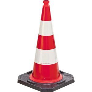 Moravia Verkehrsleitkegel - Rot/Weiß - 500mm - Reflektierend - EU-500 Moravia Verkehrsleitkegel - Rot/Weiß - 500mm - Reflektierend - EU-500