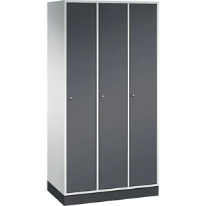 C+P Intro Stahlschrank - 3 Fächer - Hellgrau - Robust & Sicher C+P Intro Stahlschrank - 3 Fächer - Hellgrau - Robust & Sicher