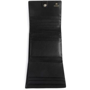 Aigner Diadora Geldbörse - RFID-Schutz - Leder - Schwarz Aigner Diadora Geldbörse - RFID-Schutz - Leder - Schwarz