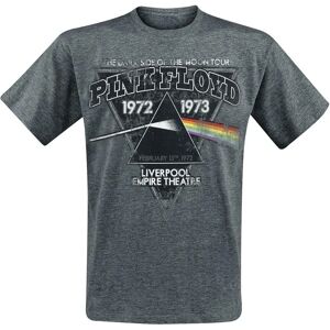 Pink Floyd Liverpool 1972 T-Skjorte - Kortermet - Grå melert - Herre Pink Floyd Liverpool 1972 T-Skjorte - Kortermet - Grå melert - Herre