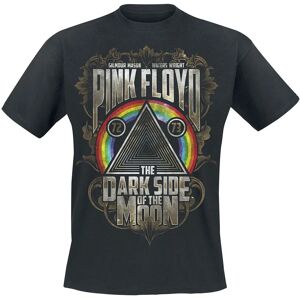 Pink Floyd Dark Side Kultalehdet Short Sleeve T-paita - Mies Pink Floyd Dark Side Kultalehdet Short Sleeve T-paita - Mies
