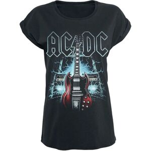AC/DC Hochspannung Gitarre Schwarz T-Shirt - Herren AC/DC Hochspannung Gitarre Schwarz T-Shirt - Herren