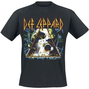 Def Leppard Hysteria T-shirt med korte ærmer - M til XXL - Mænd - sort Def Leppard Hysteria T-shirt med korte ærmer - M til XXL - Mænd - sort