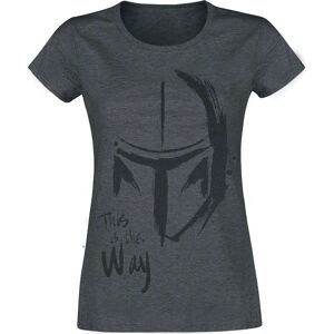 Star Wars The Mandalorian Dette er Vejen - T-shirt med korte ærmer Star Wars The Mandalorian Dette er Vejen - T-shirt med korte ærmer