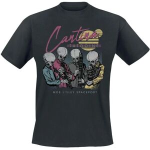 Star Wars Cantina Miami Schwarzes Kurzarm T-Shirt - T-Shirt Star Wars Cantina Miami Schwarzes Kurzarm T-Shirt - T-Shirt