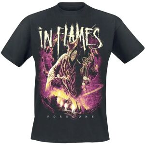 In Flames Foregone Space - Kortermet T-skjorte - Svart - Mann In Flames Foregone Space - Kortermet T-skjorte - Svart - Mann