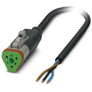 Phoenix Contact 1414996 Sensor-/Aktor-Kabel - 3m, 3-polig, schwarz, gerade Phoenix Contact 1414996 Sensor-/Aktor-Kabel - 3m, 3-polig, schwarz, gerade